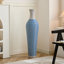 Vase de plancher moderne en or brossé pour une décoration élégante et polyvalente
