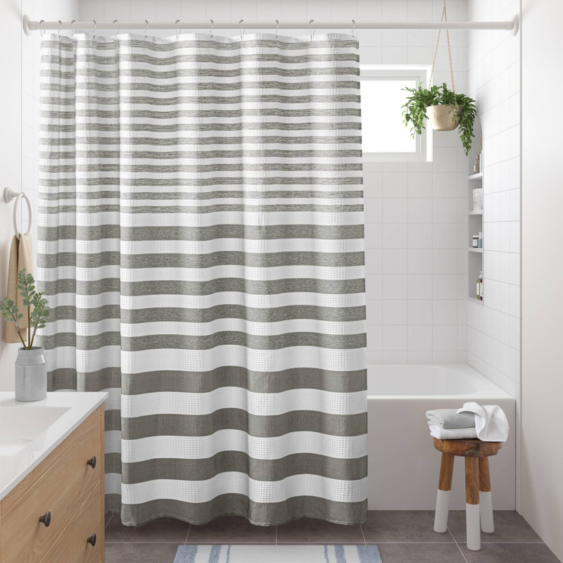 Rideau de douche Ariana, H 78 po x l 72 po, Grey