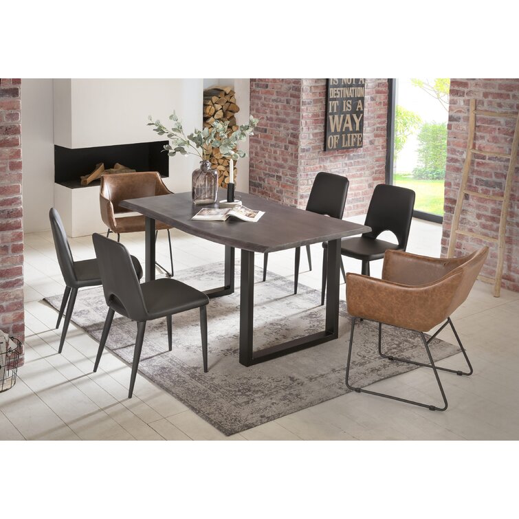 August Grove Brigham Solid Wood Dining Table & Reviews | Wayfair.co.uk