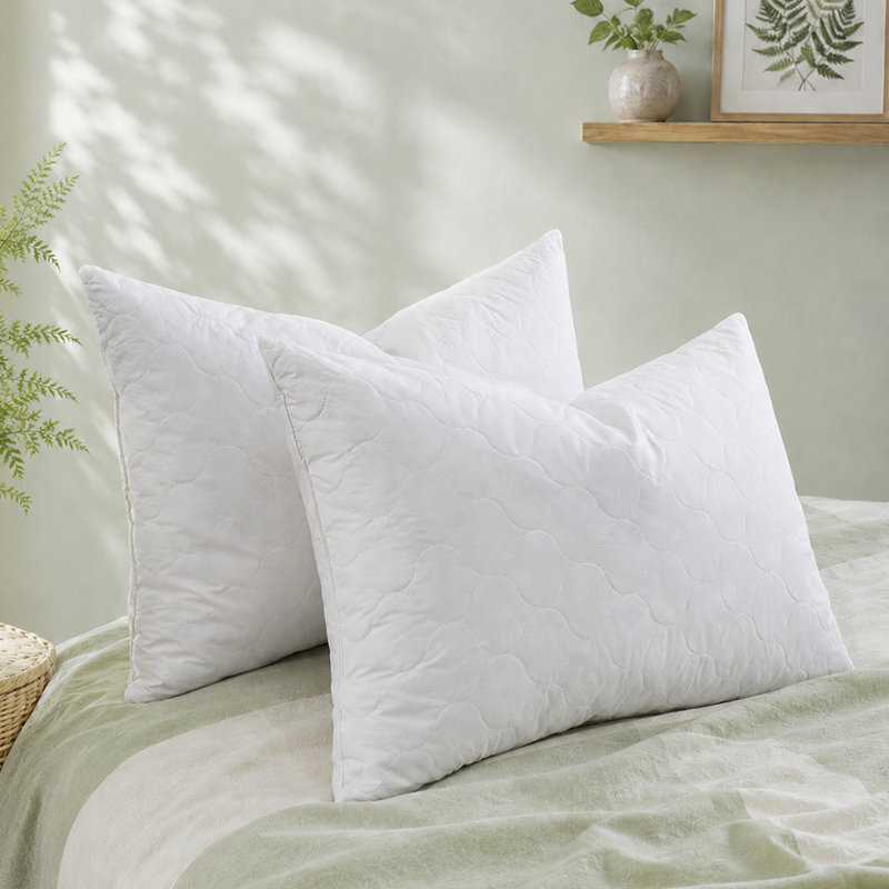 Oreiller ferme en mélange de duvet, Standard