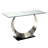 Gerken 48'' Glass Top Console Table