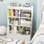Bibliothèque pour enfants, meuble de chambre d'enfant avec 4 cubes, 1 compartiment ouvert, bibliothèque avec dispositif anti-basculement et plateau, rangement pour jouets de tout-petits pour salle de jeux, chambre-919048178