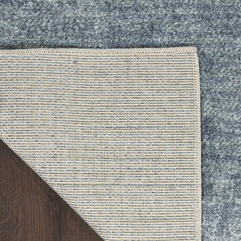 Brec Washable Geometric Indoor Rug, Rectangle 7'10" x 10'