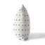 Criss Ivory Charcoal Throw Pillow-107807991