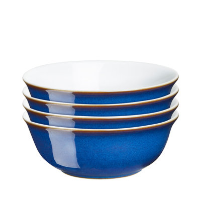 Denby Imperial Blue Cereal Bowls