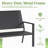 Weatherproof Wicker Outside Benches Clearance