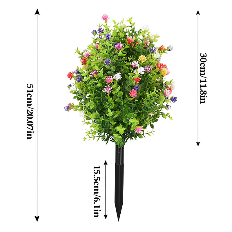 Faux fleurs artificielles pour la maison, po