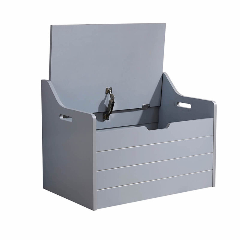 Garoufalia Toy Storage Bench, Grey