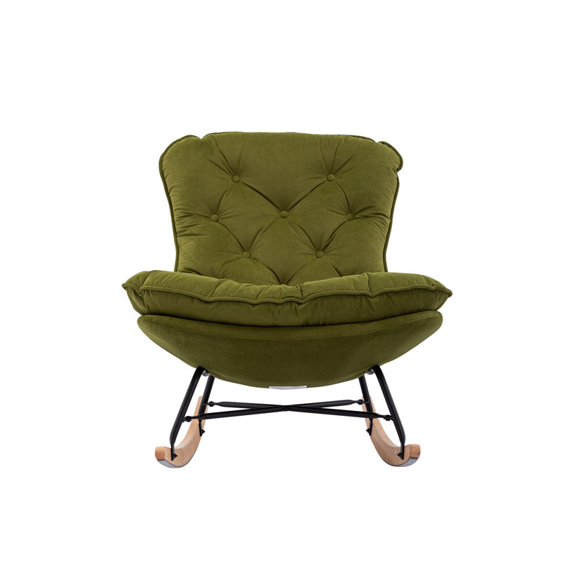 Chaise berçante Jimar, Vert