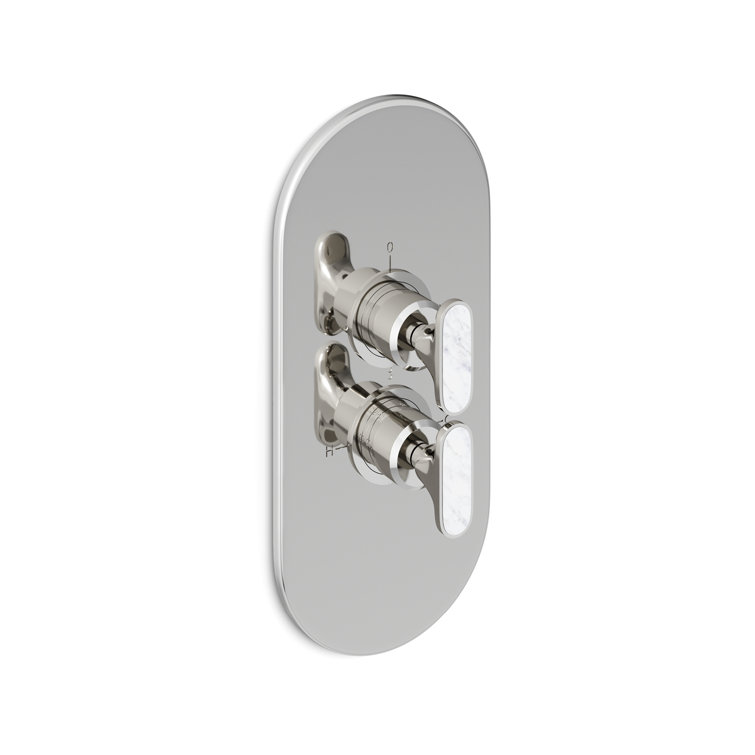 Twenties 3-Way Thermostatic Mixer, 3-Way Rough-in Box