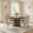 Villa Cherie Hazelnut 5-Piece Round Dining Set