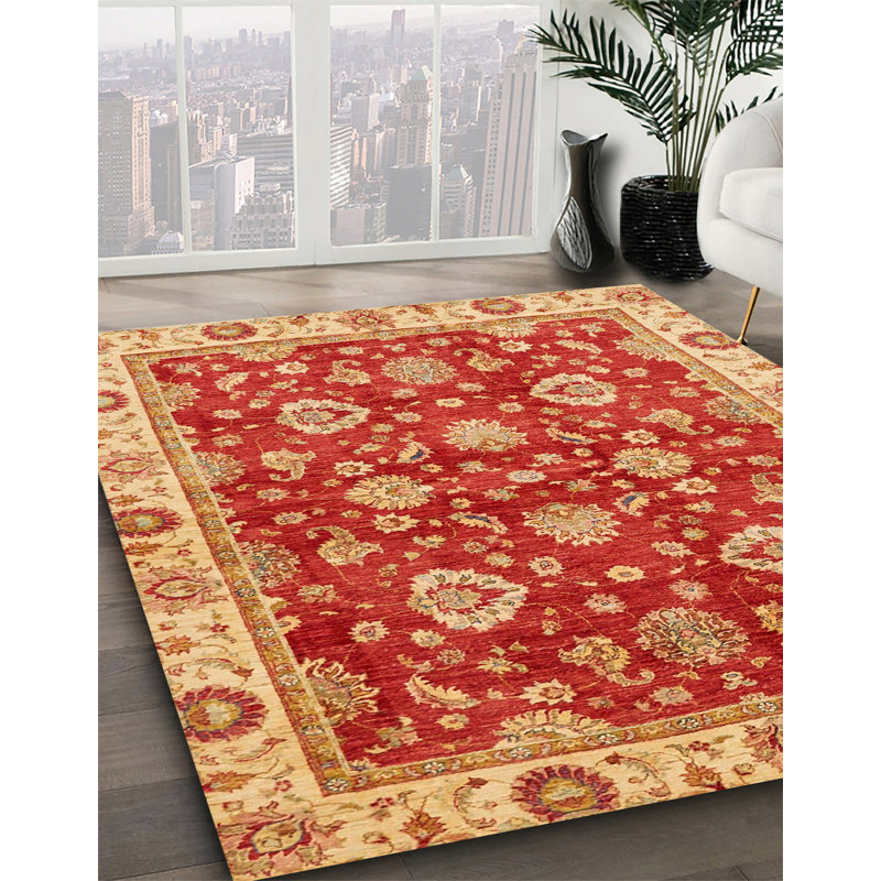 Abstract Indoor Rug, Rectangle 7' x 10'