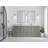 Esin 84'' Double Bathroom Vanity with Top-78600243