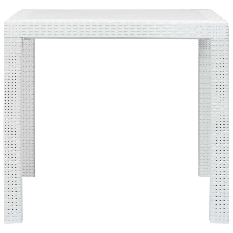 Etude Outdoor Dining Table, 72cm H x 90cm W x 150cm D, White