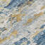Tapis bleu / brun en polyester tissé à la machine Cumbernauld-87382220
