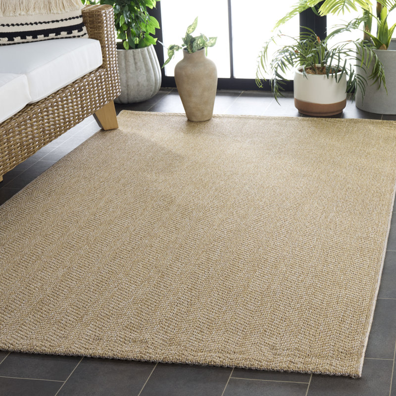 Tapis intérieur / extérieur Yanexi, Rectangulaire 3 pi x 5 pi