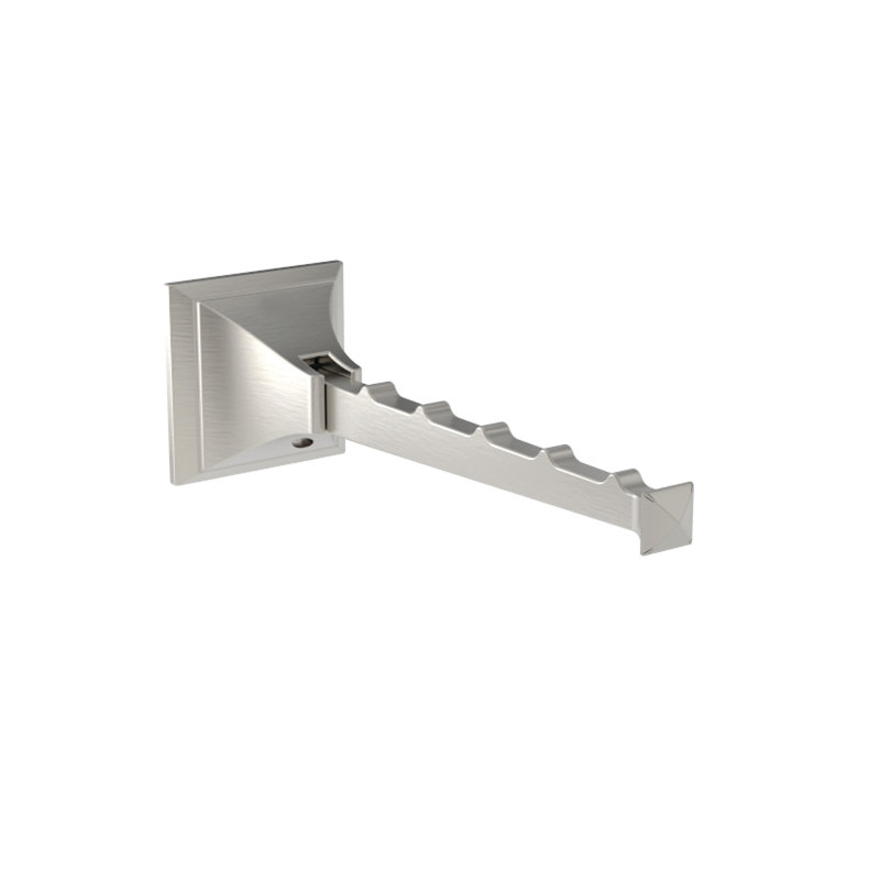 Cayden Valet Hook, Satin Nickel