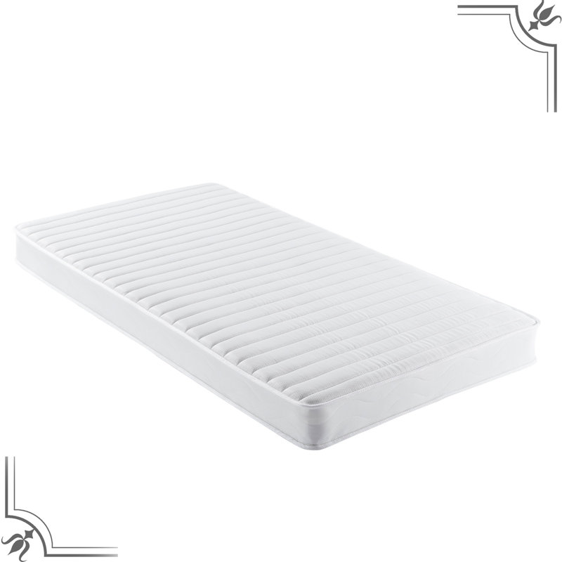 Matelas à ressorts mi-ferme de 6 pouces de fermeté moyenne pour un confort optimal et un sommeil équilibré dans les chambres de démarrage Stable Comfortable