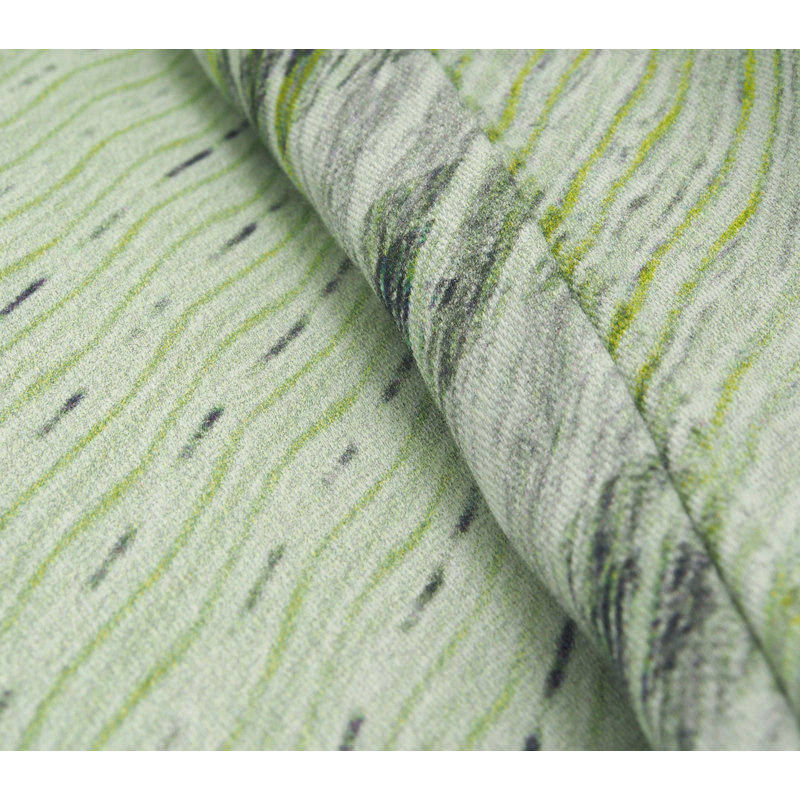 White Green Sateen 2 Piece Duvet Cover Set