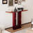 Modern Minimalist Amber Colour Acrylic Entryway Table