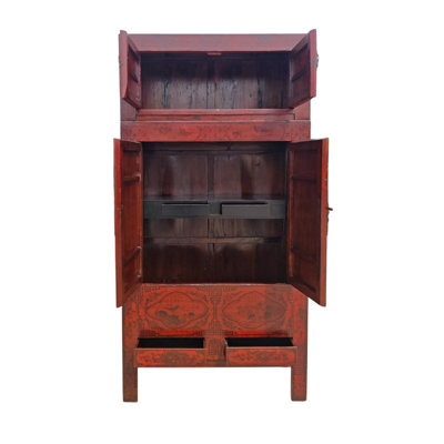 Solid Wood Accent Cabinet