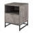 Sled End Table with Built-In Outlets-66699406
