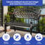 Patio Lattice Outdoor Bench