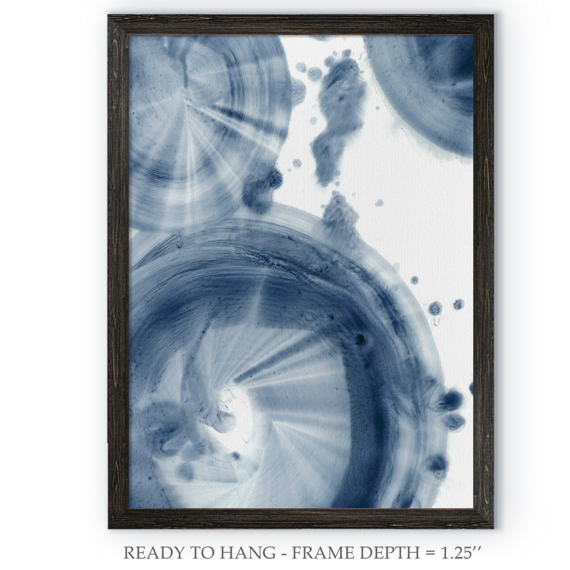 « quasars iii » par paul cezanne-reproduction d’art sur image, H 22 po x l 30 po x P 1 po, Encadré à imprimé ébène
