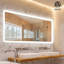 Miroir de salle de bain mural Naliyah Luxora-2032022160