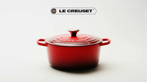Le Creuset 7.25 qt. Signature Round Dutch Oven - Cerise