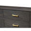 Commode de rangement contemporaine 1 pièce avec poignée en métal