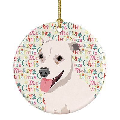 2.8'' Ceramic Animals Hanging Figurine Ornament