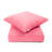 Knife Edge Seat Cushion With Zipper Closure And Knife Edge, Plain Back Cushion, With White Polyester Padded Fill.-1078503010