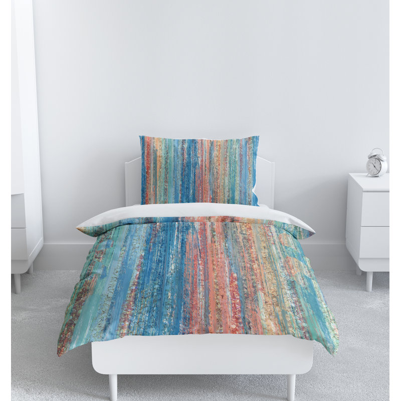 Modern & Contemporary Polyester Duvet Cover, Queen Duvet Cover + 2 Queen Shams