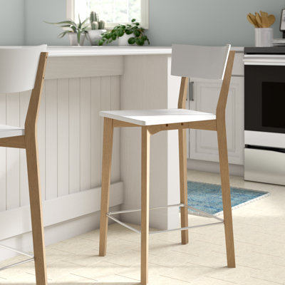Counter Stool with Metal Frame