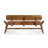Mylas Genuine Leather Upholstered Bench