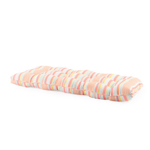 Lillian Palm Beach Retro Collection Outdoor 3'' Loveseat Cushion