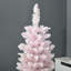 Snow Flocked Artificial Pencil Christmas Tree-1942334109-1942334104