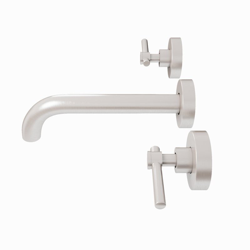 Nile Bathroom Tub Filler, Brushed Nickel