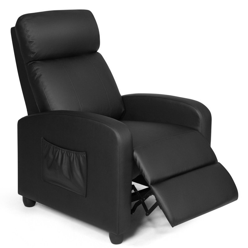 Katonya 68cm Wide Faux Leather Standard Recliner