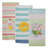 Cotton Stripe Embroidered Kitchen Towel Linen Set