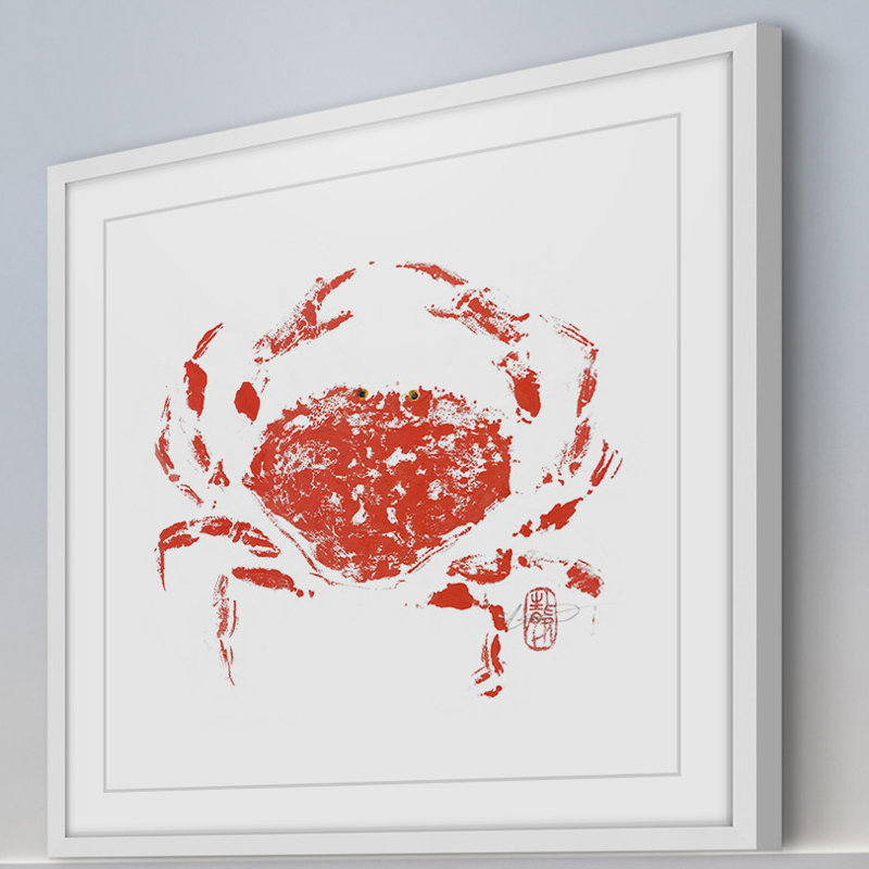 Andrew Clay - Single Picture Frame Print, 41cm H x 41cm W x 3.81cm D