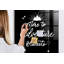 Magnetic Glass Dry Erase Board