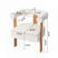 Chaises d'appoint Teddy Velvet Boucle