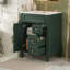 Meuble-lavabo avec lavabo en céramique, 2 tiroirs et tablette réglable-1263092758-1244046798