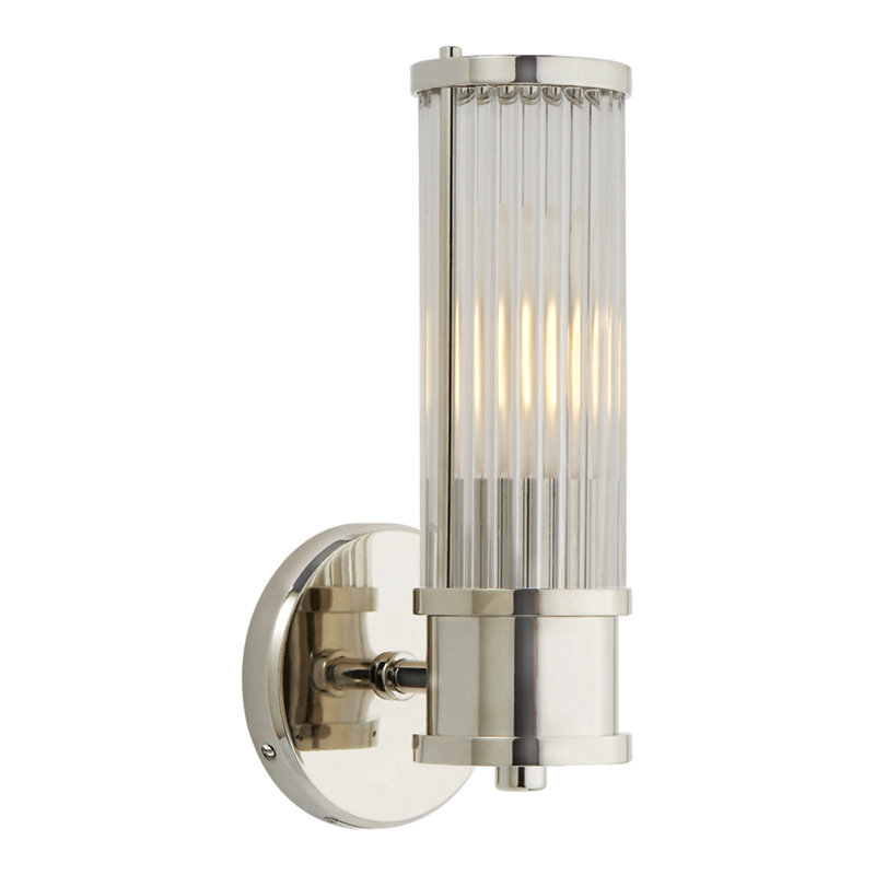 Ralph Lauren Allen 1 - Light Armed Sconce, Polished Nickel