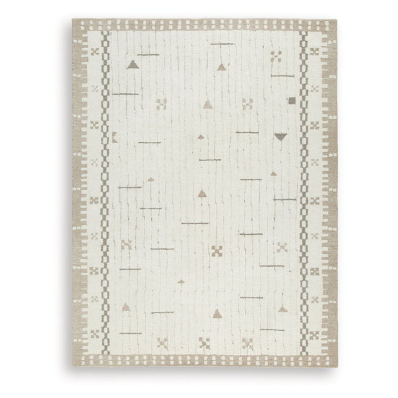Dot 7'8" X 10' Area Rug, Rectangle 7'8" x 10'