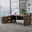 Bureaux rectangulaires en bois massif 78,74 "noyer-107970940-107970942