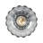 Zanera 1-Light Semi-Flush with Clear Glass-1870040875