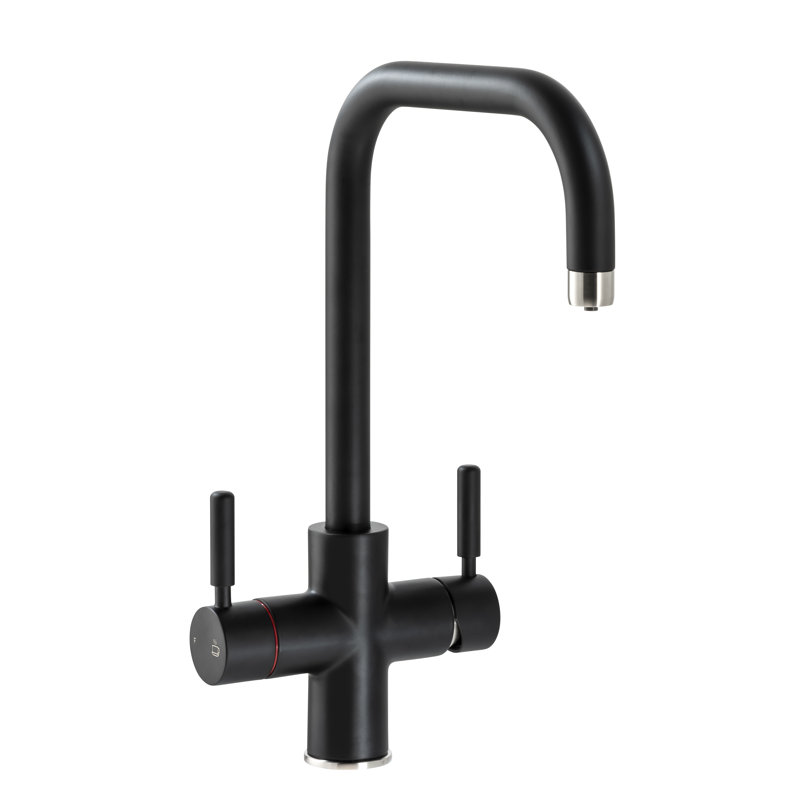 Abode Hemista 4-in-1 Steaming Hot Water Tap, Matt Black